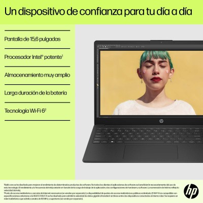 HP 15-fd0055ns Intel® Core™ i5 i5-1334U Portátil 39,6 cm (15.6") Full HD 8 GB DDR4-SDRAM 512 GB SSD Wi-Fi 6 (802.11ax) FreeDOS