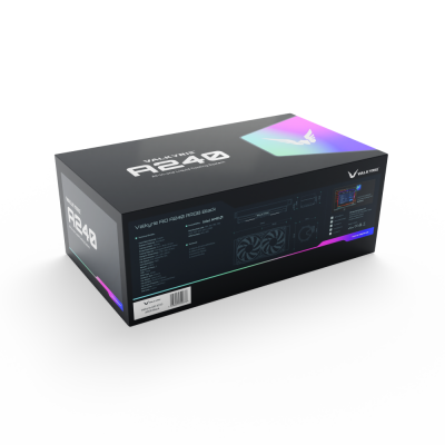 Valkyrie A240 Black Procesador Sistema de refrigeración líquida todo en uno 24 cm Negro