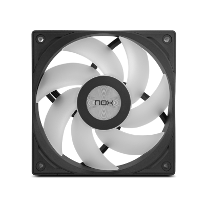 NOX NXHUMMERH500 sistema de refrigeración para ordenador Procesador Refrigerador de aire 12 cm Negro