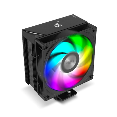 NOX NXHUMMERH500 sistema de refrigeración para ordenador Procesador Refrigerador de aire 12 cm Negro