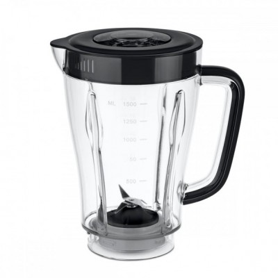 Ufesa BS4709 1,5 L Batidora de vaso 500 W Negro, Gris, Translúcido