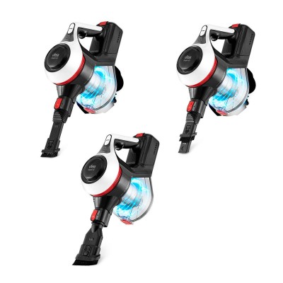 Ufesa Inspire U3 Digital Aspiradora escoba 2 en 1 Corriente alterna Secar Sin bolsa 0,8 L 130 W Negro, Rojo, Blanco 2 Ah