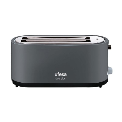 Ufesa Duo Plus 7 2 rebanada(s) 1400 W Gris