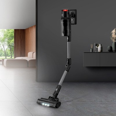 Ufesa Inspire U7 Digital Aspiradora escoba 2 en 1 Corriente alterna Secar Sin bolsa 0,6 L 500 W Negro, Gris 2 Ah