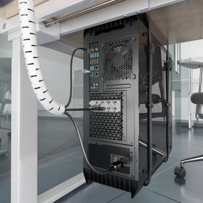 AISENS A151-0917 Universal Pasacables Blanco 1 pieza(s)