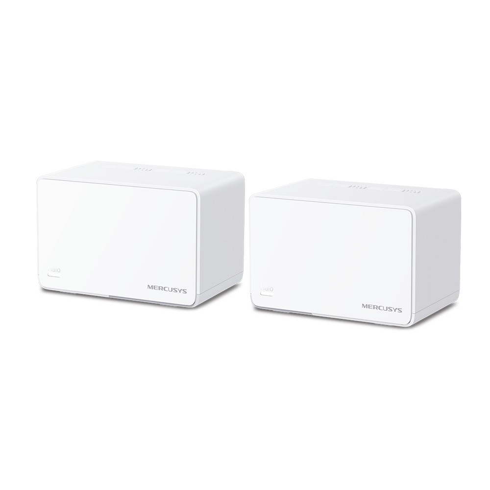 Mercusys Halo H80X(2-pack) Doble banda (2,4 GHz  5 GHz) Wi-Fi 6 (802.11ax) Blanco 3 Interno