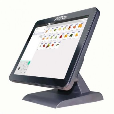 AVPos AVP-K2000B-I3-8128 Terminal Punto Venta (TPV) 38,1 cm (15") 1024 x 768 Pixeles Pantalla táctil