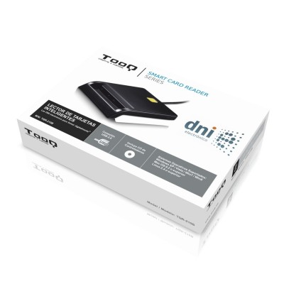 TooQ LECTOR DE TARJETA DNIe EXTERNO USB 2.0 NEGRO
