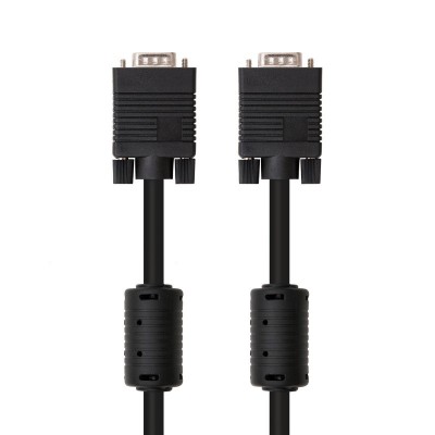 Nanocable 10.15.0101 cable VGA 1 m VGA (D-Sub) Negro