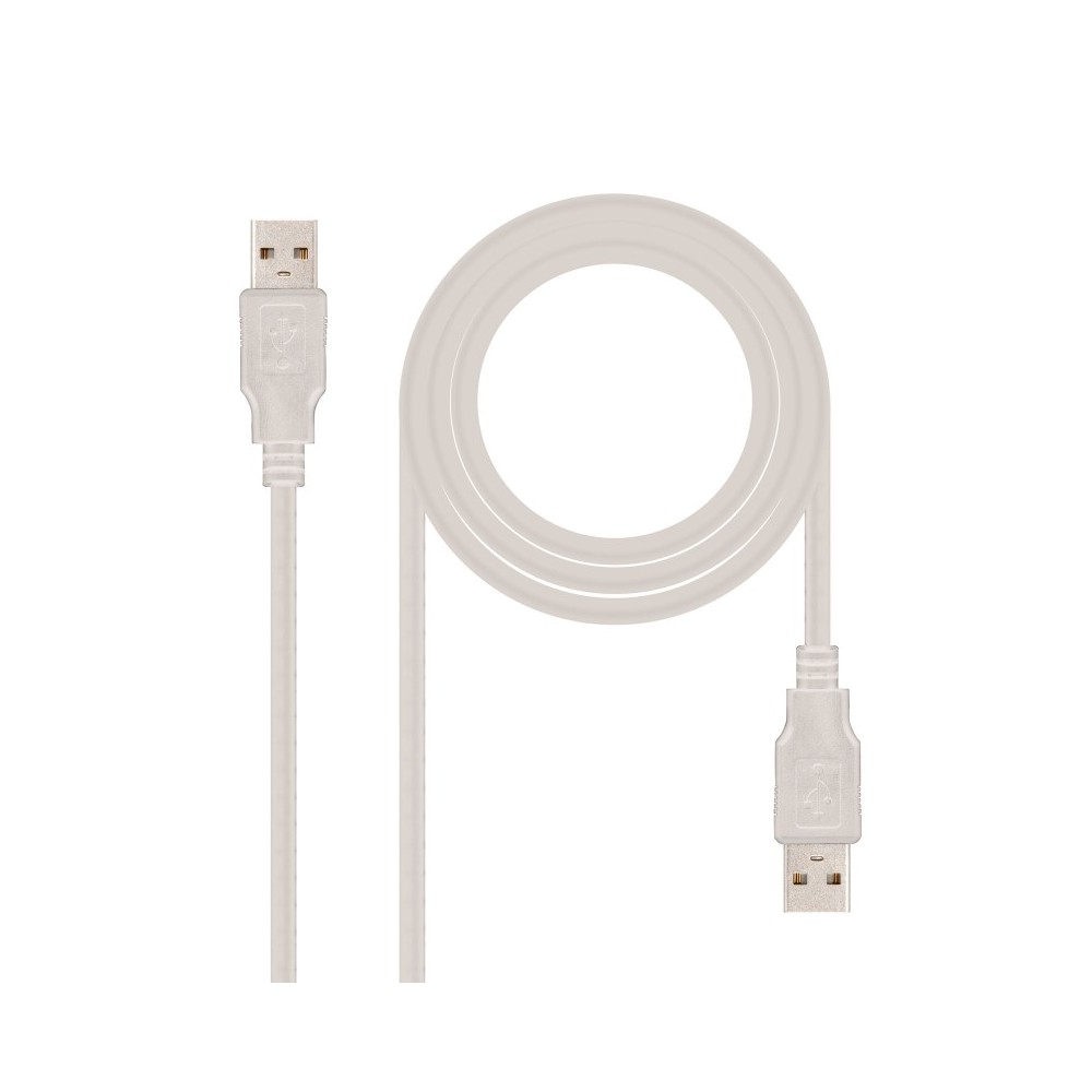 Nanocable CABLE USB 2.0, TIPO AM-AM, 2.0 M