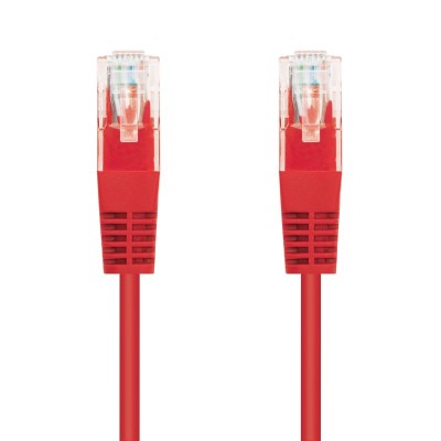 Nanocable 10.20.0401-R cable de red Rojo 1 m Cat6e UUTP (UTP)