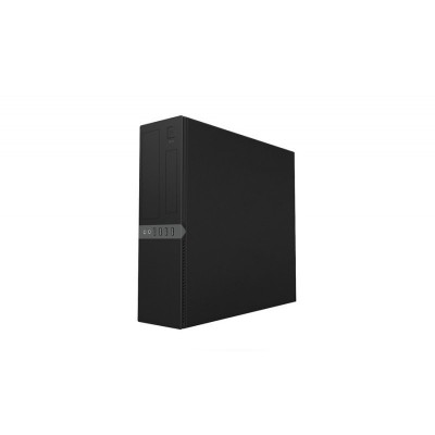 CoolBox COO-PCT450S-BZ carcasa de ordenador Perfil bajo (Slimline) Negro 300 W