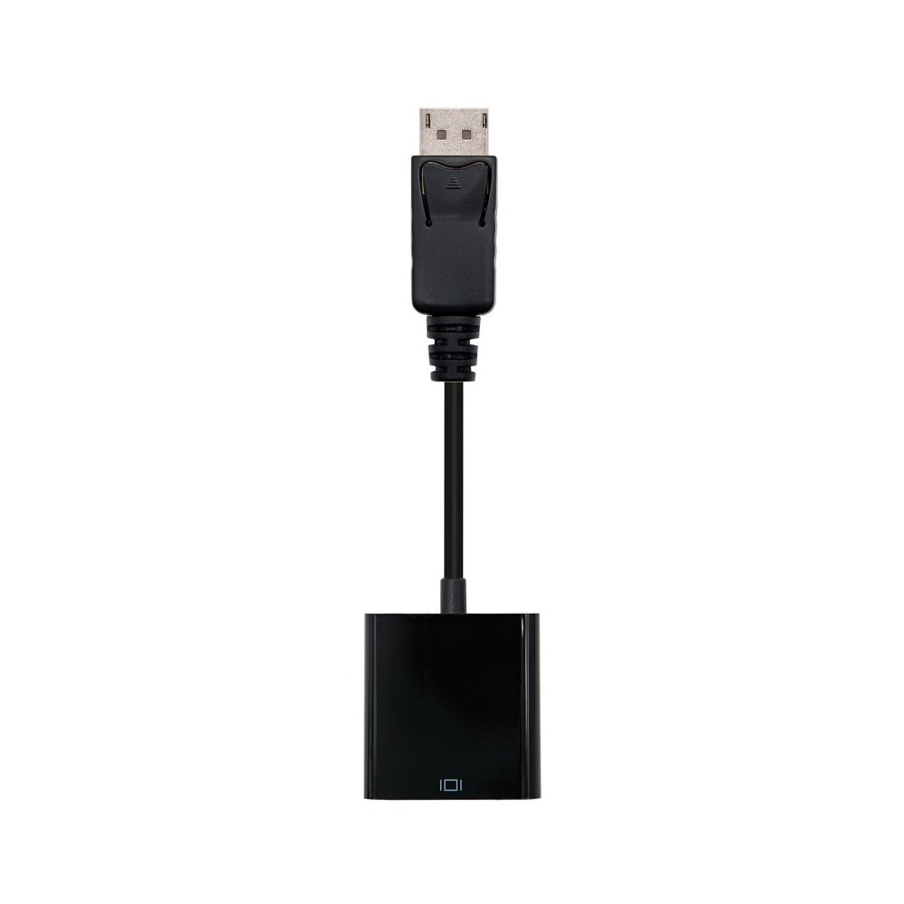 Nanocable Conversor DisplayPort a sVGA, DisplayPortM-sVGAH, Negro, 15 cm
