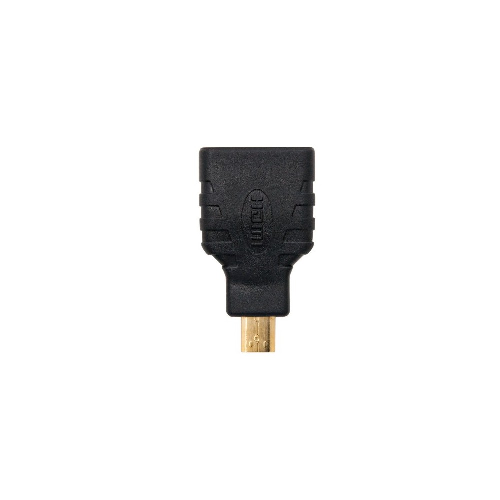 Nanocable 10.15.1206 cambiador de género para cable HDMI Micro HDMI Negro