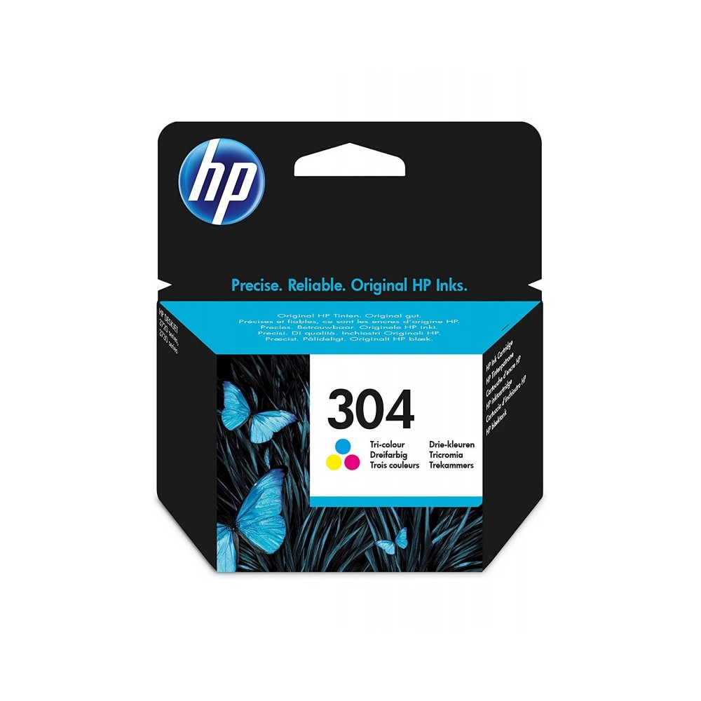 HP Cartucho de tinta Original 304 tricolor