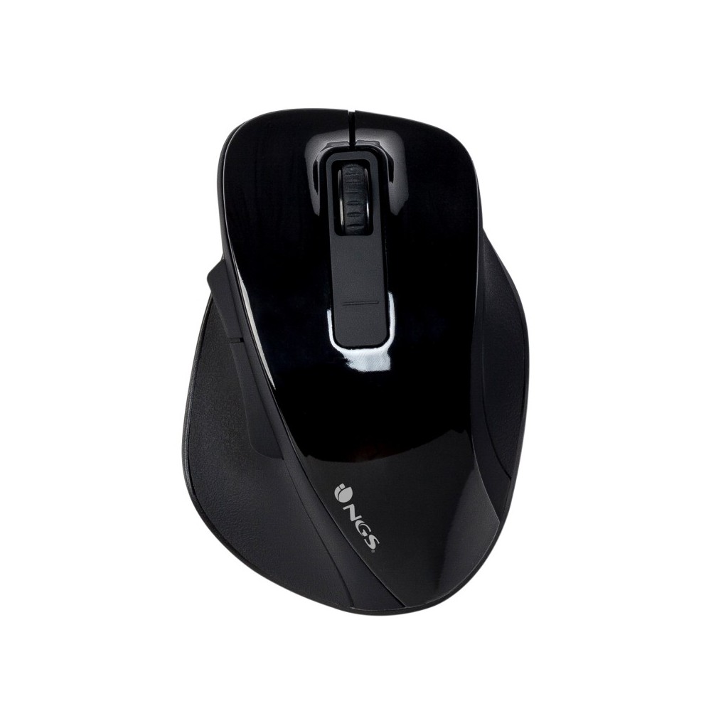 NGS Bow ratón mano derecha RF inalámbrico Óptico 1600 DPI