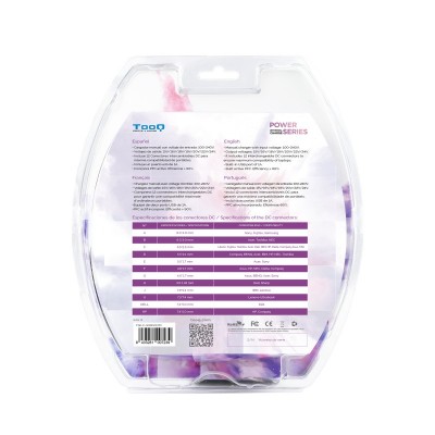 TooQ TQLC-90BS02M cargador de dispositivo móvil Videocámara digital, Cámara digital, MP3, Teléfono móvil Negro Corriente altern