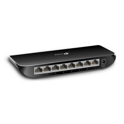 TP-Link TL-SG1008D No administrado Gigabit Ethernet (101001000) Negro