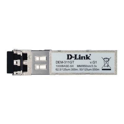 D-Link DEM-311GT red modulo transceptor Fibra óptica 1000 Mbits SFP 850 nm