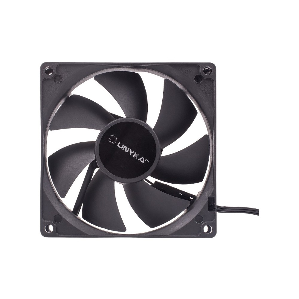 UNYKAch 90 mm Carcasa del ordenador Ventilador 9 cm Negro