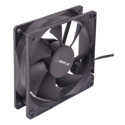 UNYKAch 90 mm Carcasa del ordenador Ventilador 9 cm Negro