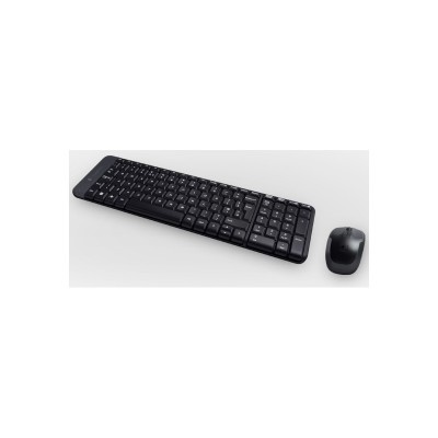Logitech Wireless Combo MK220 teclado Ratón incluido USB Español Negro