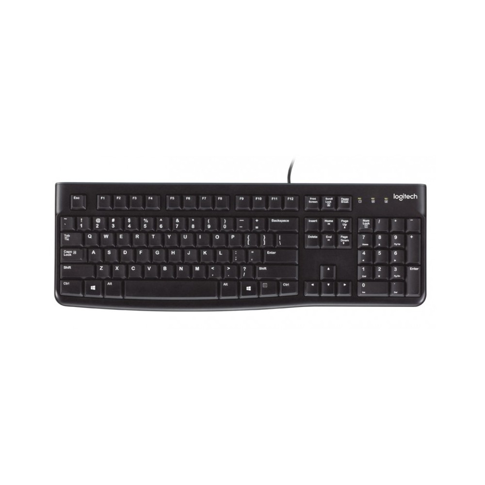 Logitech Keyboard K120 for Business teclado USB QWERTY Español Negro