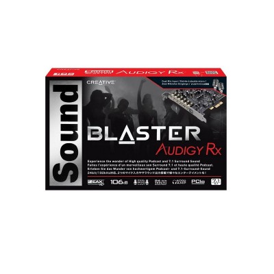 Creative Labs Sound Blaster Audigy Rx Interno 7.1 canales PCI-E