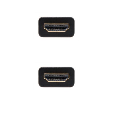 Nanocable Cable HDMI V2.0 4K@60GHz 18 Gbps AM-AM, negro, 1.0 m.