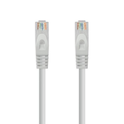 Nanocable Cable de red latiguillo RJ45 LSZH Cat.6A UTP AWG24, Gris, 10 m