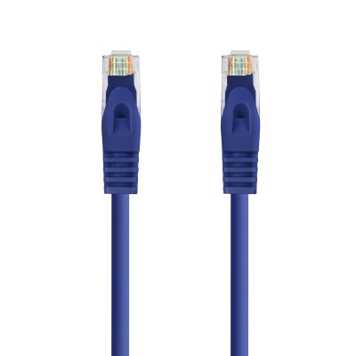 Nanocable Cable de red latiguillo RJ45 LSZH Cat.6A UTP AWG24, Azul, 3.0m
