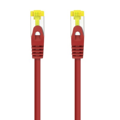Nanocable Cable de red latiguillo RJ45 LSZH Cat.6A SFTP AWG26, Rojo, 0.5m